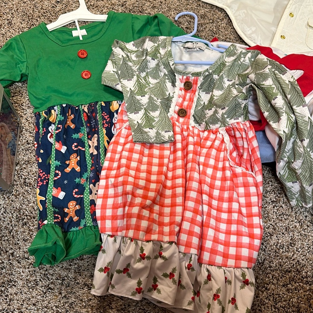3t Christmas dress boutique girls both items included